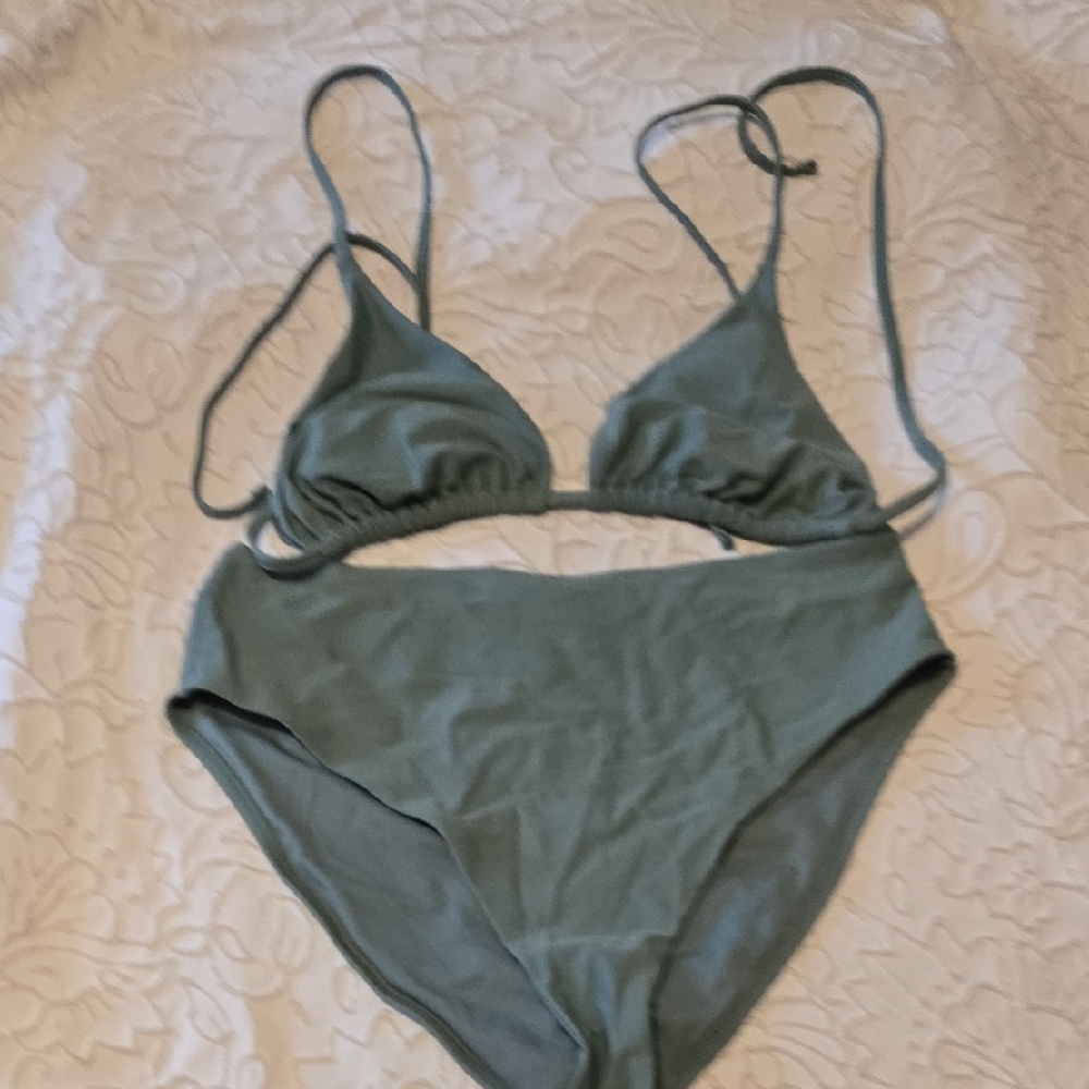 Shade & Shore Olive Swimwear